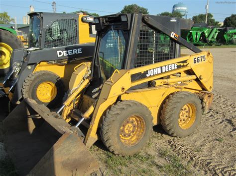 6675 skid steer specs|john deere 6675 bucket.